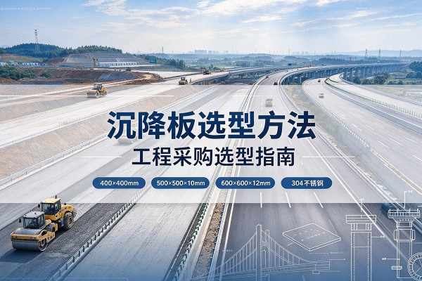 丹阳沉降板选择方法
